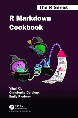 R Markdown Cookbook cover