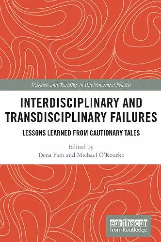 Interdisciplinary and Transdisciplinary Failures cover