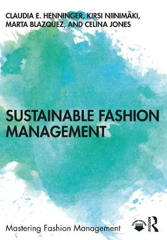 Sustainable Fashion Management cover