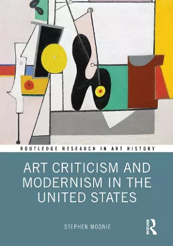 Art Criticism and Modernism in the United States cover