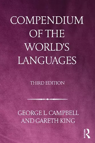 Compendium of the World's Languages cover