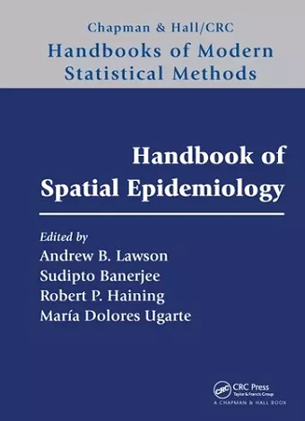 Handbook of Spatial Epidemiology cover