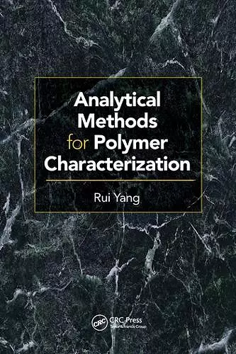 Analytical Methods for Polymer Characterization cover