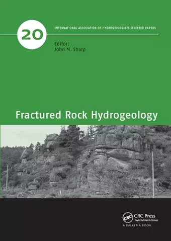 Fractured Rock Hydrogeology cover