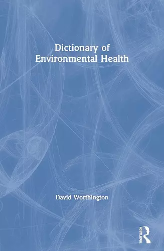 Dictionary of Environmental Health cover