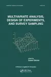 Multivariate Analysis, Design of Experiments, and Survey Sampling cover