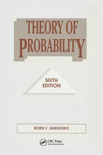 Theory of Probability cover