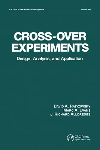 Cross-Over Experiments cover