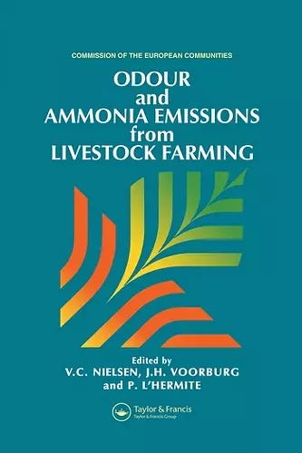 Odour and Ammonia Emissions from Livestock Farming cover