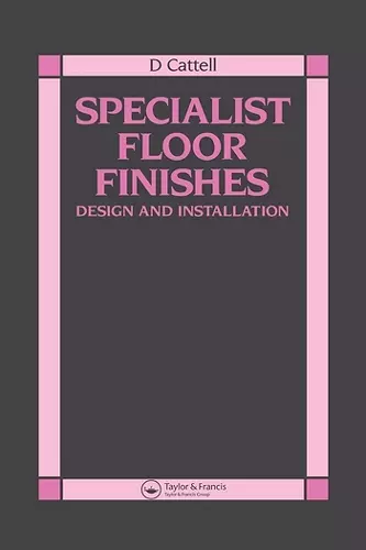 Specialist Floor Finishes cover