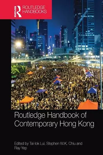 Routledge Handbook of Contemporary Hong Kong cover