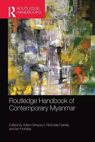 Routledge Handbook of Contemporary Myanmar cover