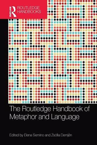 The Routledge Handbook of Metaphor and Language cover