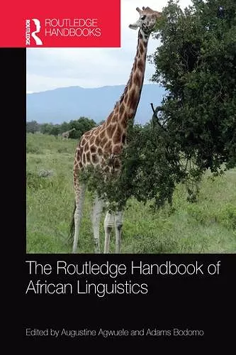 The Routledge Handbook of African Linguistics cover