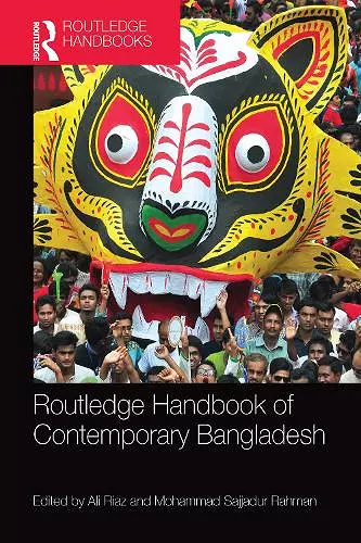 Routledge Handbook of Contemporary Bangladesh cover