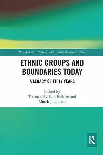 Ethnic Groups and Boundaries Today cover