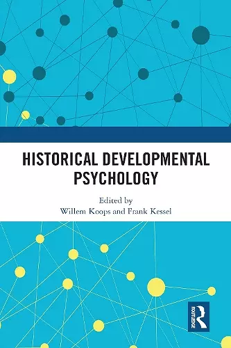 Historical Developmental Psychology cover