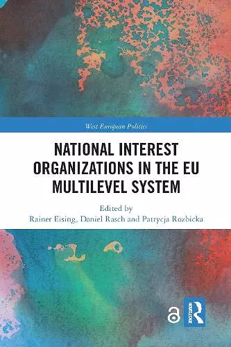 National Interest Organizations in the EU Multilevel System cover