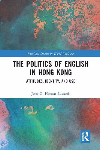 The Politics of English in Hong Kong cover