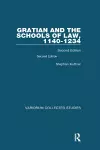 Gratian and the Schools of Law, 1140-1234 cover