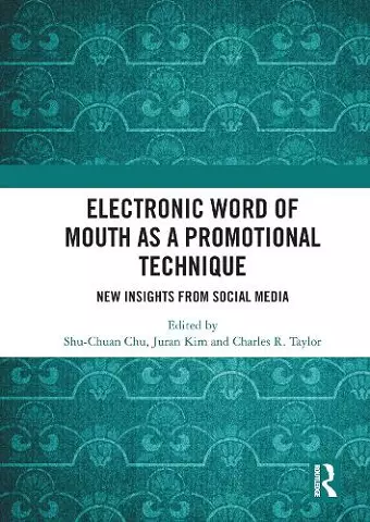 Electronic Word of Mouth as a Promotional Technique cover