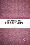 Diachronic and Comparative Syntax cover