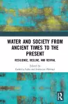 Water and Society from Ancient Times to the Present cover