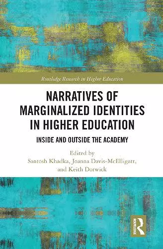 Narratives of Marginalized Identities in Higher Education cover