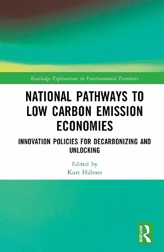 National Pathways to Low Carbon Emission Economies cover