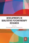 Developments in Qualitative Psychotherapy Research cover