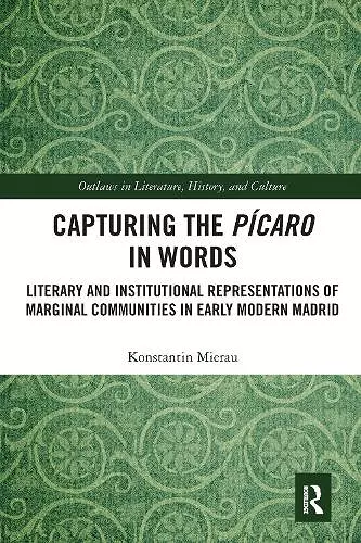 Capturing the Pícaro in Words cover