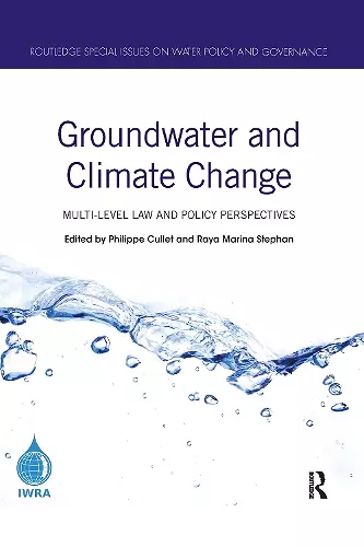 Groundwater and Climate Change cover