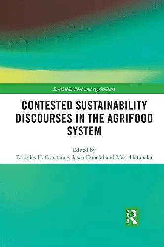 Contested Sustainability Discourses in the Agrifood System cover