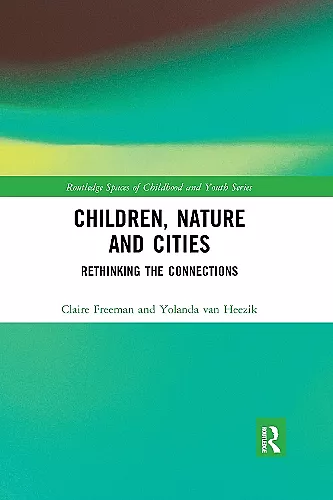 Children, Nature and Cities cover
