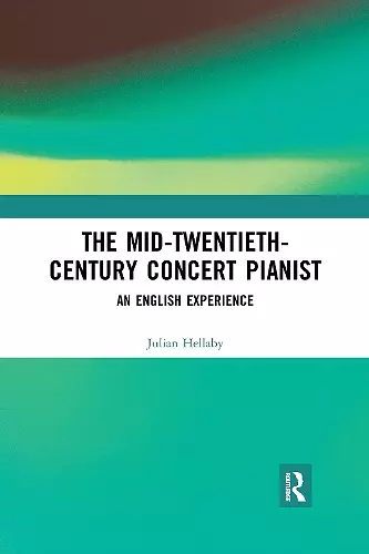 The Mid-Twentieth-Century Concert Pianist cover