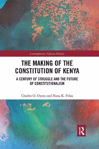 The Making of the Constitution of Kenya cover