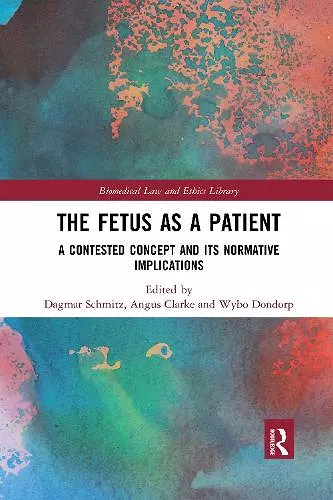 The Fetus as a Patient cover