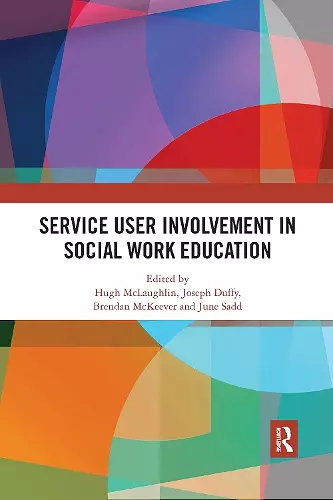 Service User Involvement in Social Work Education cover