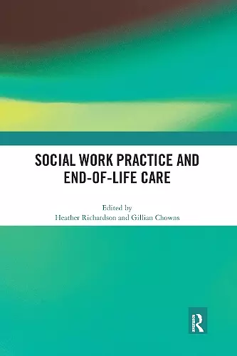 Social Work Practice and End-of-Life Care cover