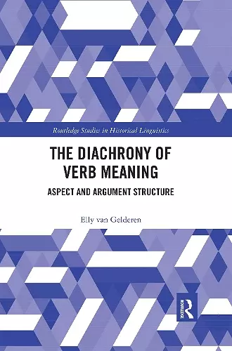 The Diachrony of Verb Meaning cover