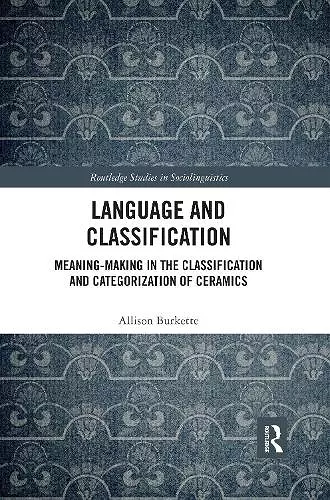 Language and Classification cover