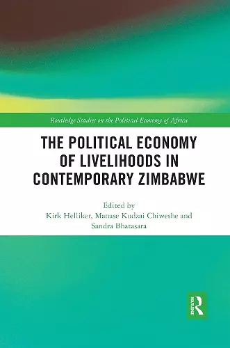 The Political Economy of Livelihoods in Contemporary Zimbabwe cover