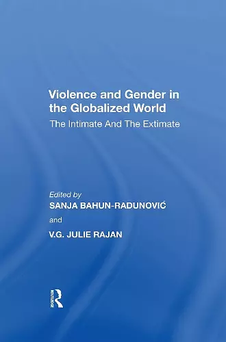 Violence and Gender in the Globalized World cover