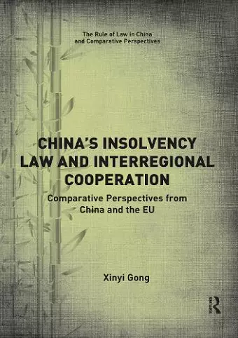 China’s Insolvency Law and Interregional Cooperation cover