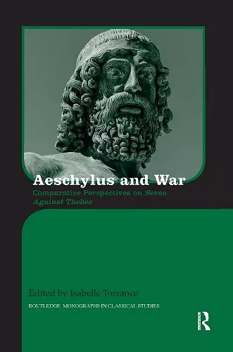 Aeschylus and War cover