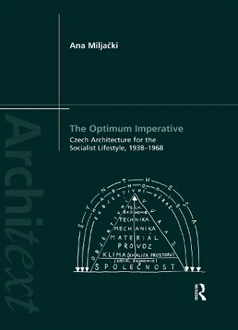 The Optimum Imperative: Czech Architecture for the Socialist Lifestyle, 1938–1968 cover