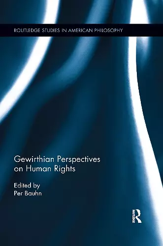 Gewirthian Perspectives on Human Rights cover