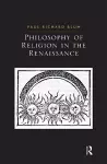 Philosophy of Religion in the Renaissance cover