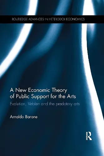 A New Economic Theory of Public Support for the Arts cover