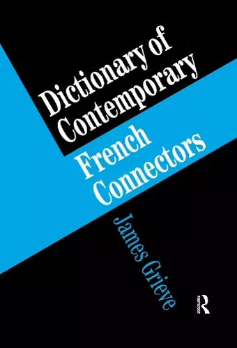 A Dictionary of French Connectors cover